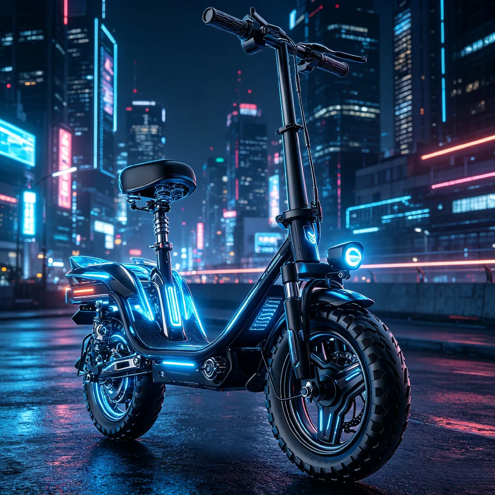 750W Compact City E-Bike 8