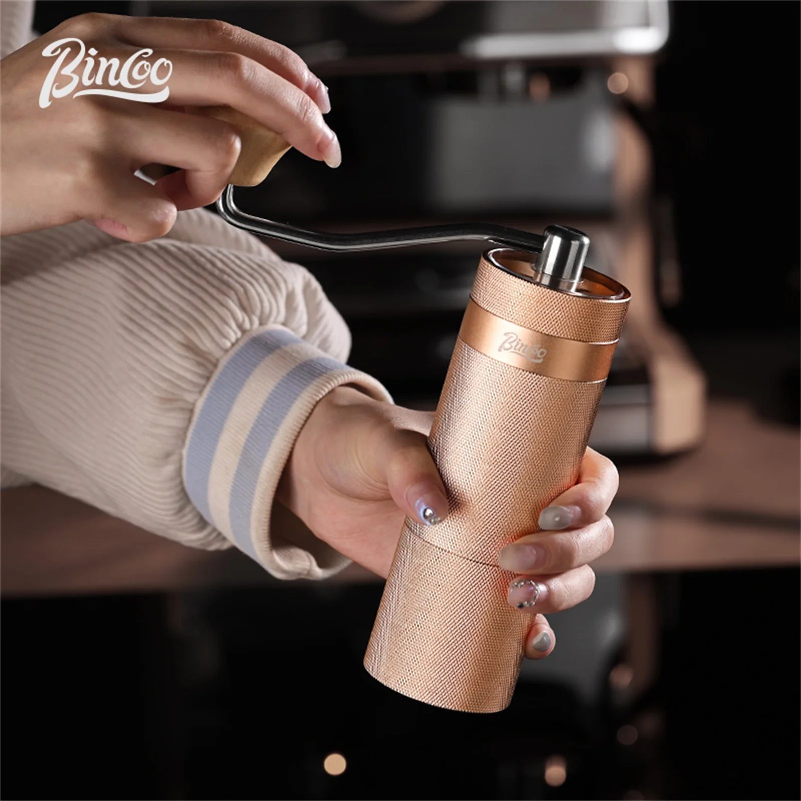 مطحنة قهوة يدوية فولاذ