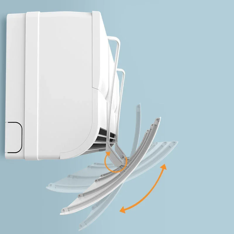 Cartoon air conditioner wind deflector adjustable windshield cooled baffle anti-direct blowing home office
