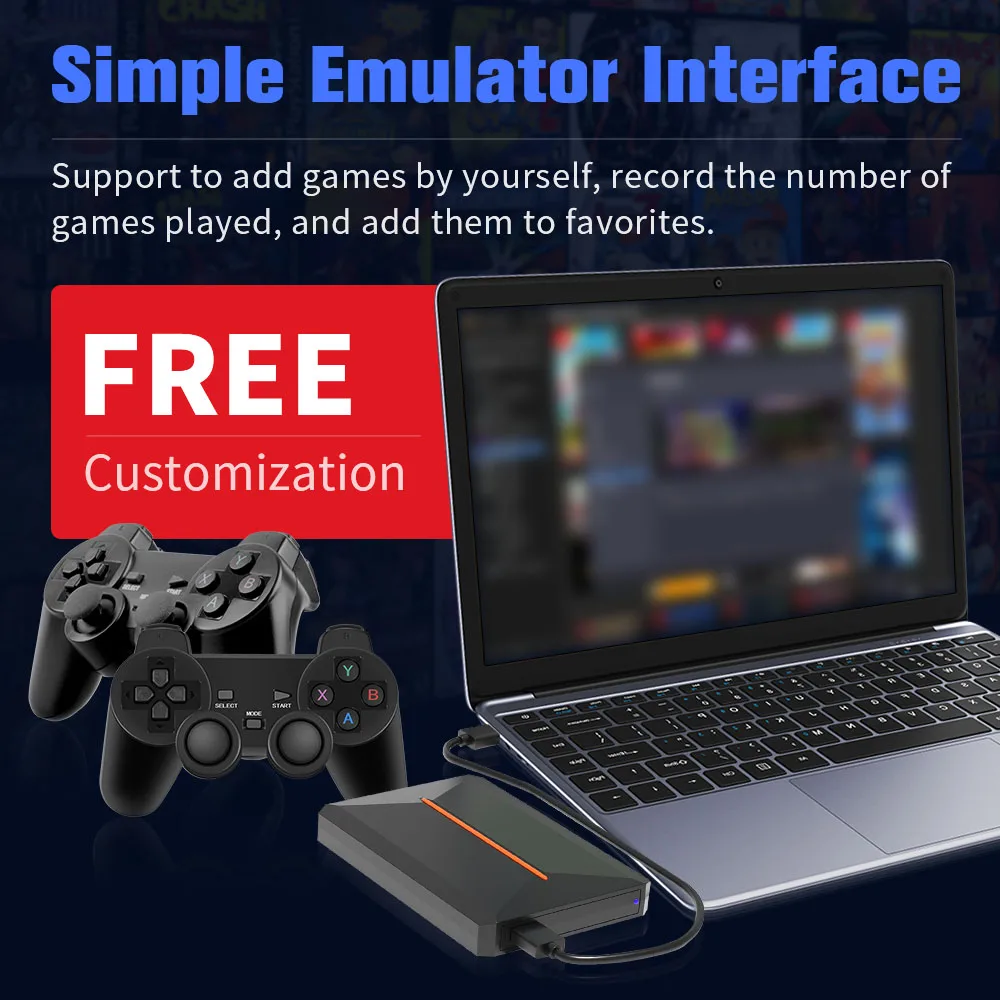 Launchbox Gaming HDD 500GB Portable Game Hard Drive for PS4