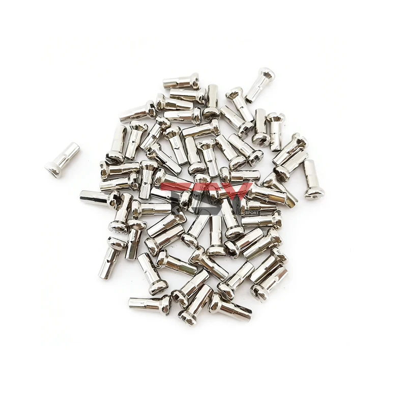 20pcs 스테인레스 스틸 자전거 스포크 2.2MM 자전거 바퀴 실버 스포크 13G 길이 125mm-254mm 니플이 있는 스포크 전자 자전거 스포크