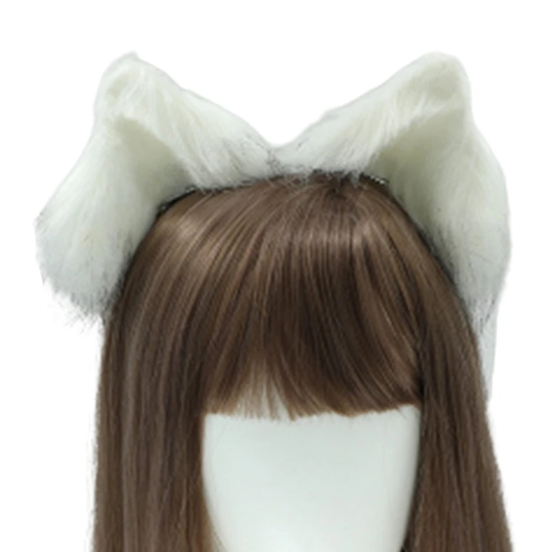 Animal Ears Hair Clips Hairpins for Cat Cosplay Anime Wolf Halloween Party Costume hair accessories
