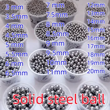 사냥용 고탄소강 새총 공 투석기, 다양한 크기의 탄약 강철 타격 새총, 도매