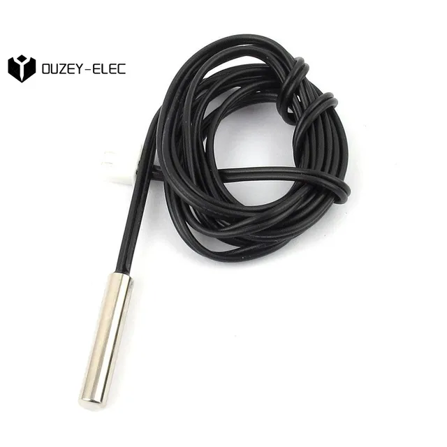 10K 1% 3950 Waterproof Digital Temperature Sensor Meter Probe Meter NTC Thermistor Thermal 1 M Cable -20 to 105 degree Celsius 3