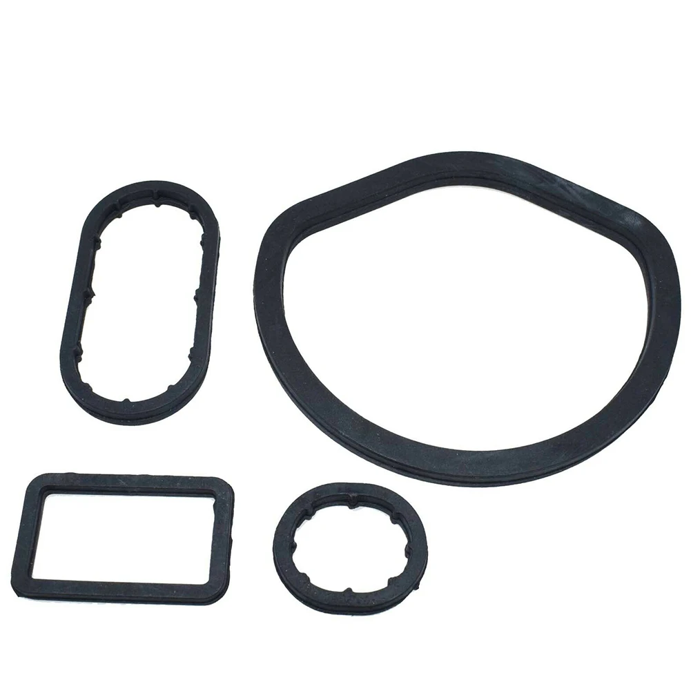 Rubber Oil Filter Housing Seal Kit 1121840061 1121840161 1121840261 For Mercedes W163 W202 W203 W208 W210 W211 W220 4pcs/set rubber gasket