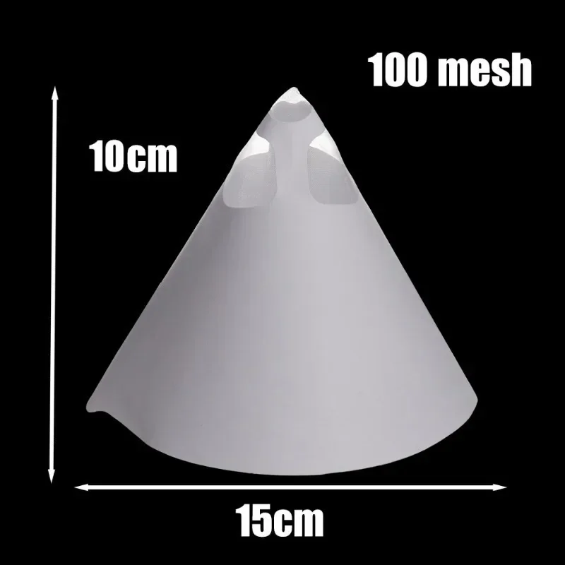 Disposable Paint Paper Filter Car Paint Spray Mesh Paper Filter Purifying Straining Funnel Universal Conical Nylon Funnels Tools