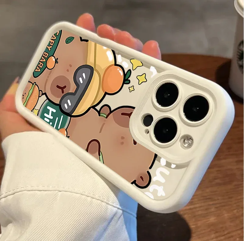 Cute Capybara Phone Case in Stylish Casing Design