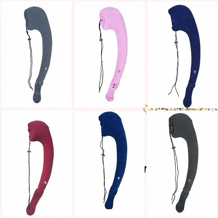 Travel pillow sleeping artifact sitting in cars planes high speed trains side sleeping neck pillow inflatable