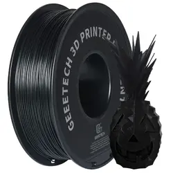 Premium ABS 3D Printing Filament, 1.75mm, 1KG Spool, Tangle-Free & Non-Toxic, Vacuum Sealed - Assorted Colors (Black)