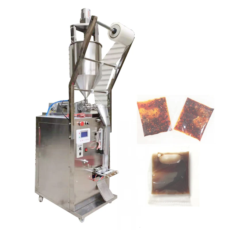 

Paste Filling Machine Hot Sauce Hot Pot Ingredients Soy Sauce Water Automatic Packaging Machine Liquid Packing Machine