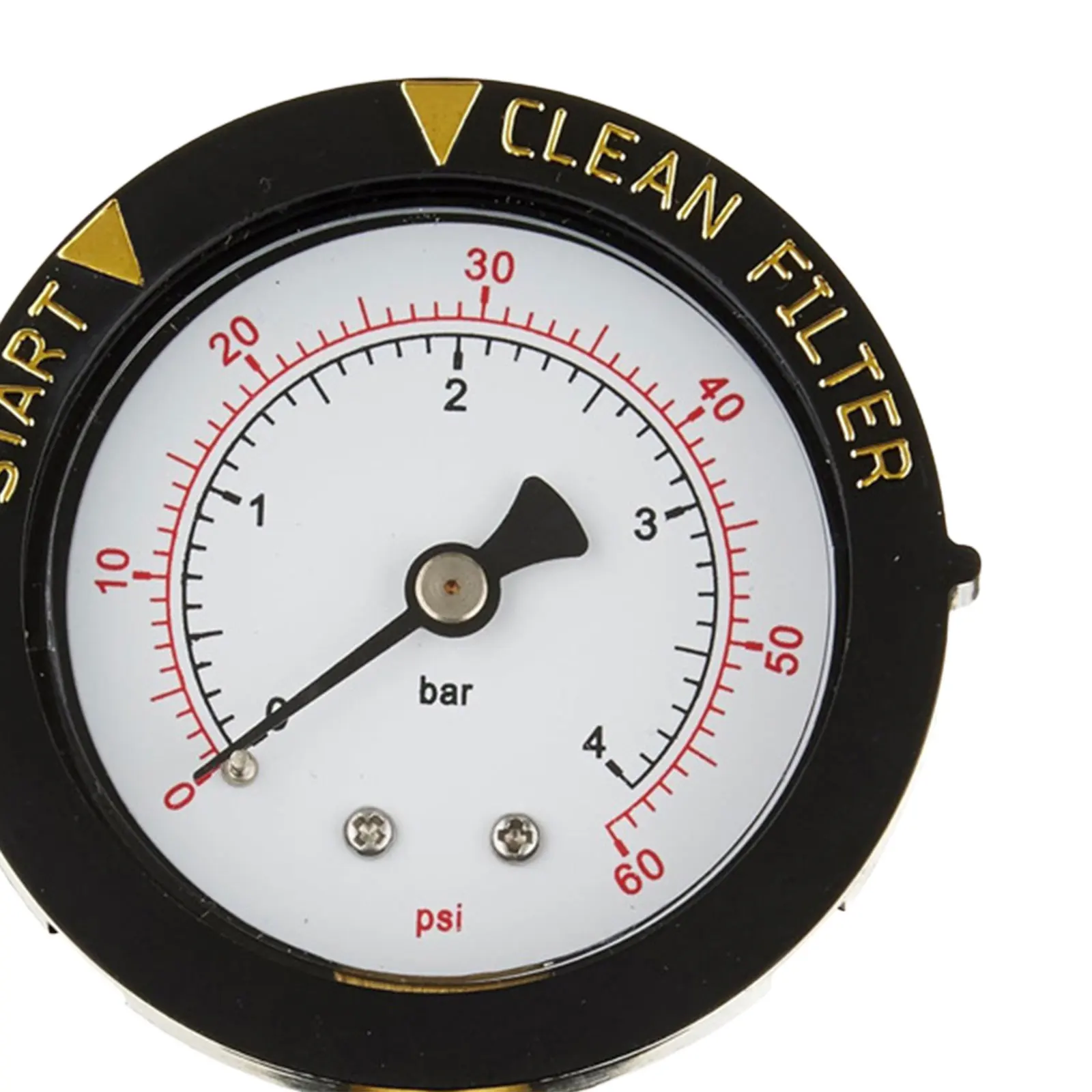 Pool Filter Pressure Gauge Water System Clean Filter Indicator Spare 0-60PSI Swimming Pool Spa Aquarium Valves Supplies
