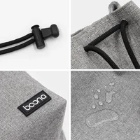 BOONA Camera Bag Backpack Lens Bag Drawstring Pouch Fleece Waterproof Camera bag Protect for DSLR Nikon Canon Sony Pentax 3