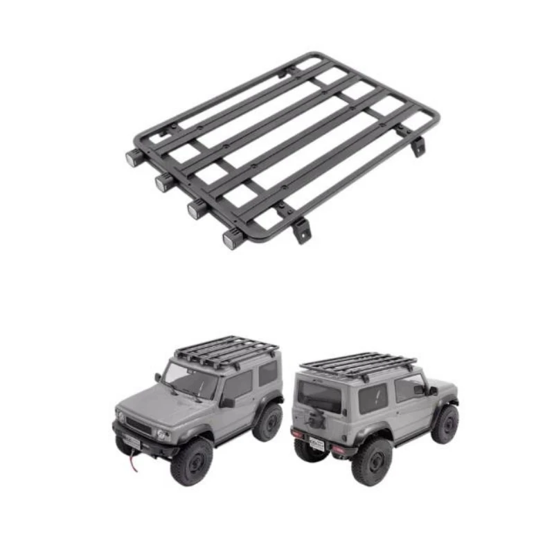 

Metal Flat Luggage Rack 1/10 Radio Control Car MST J4 CFX Jimny 4WD R/C Crawler Truck RC Parts