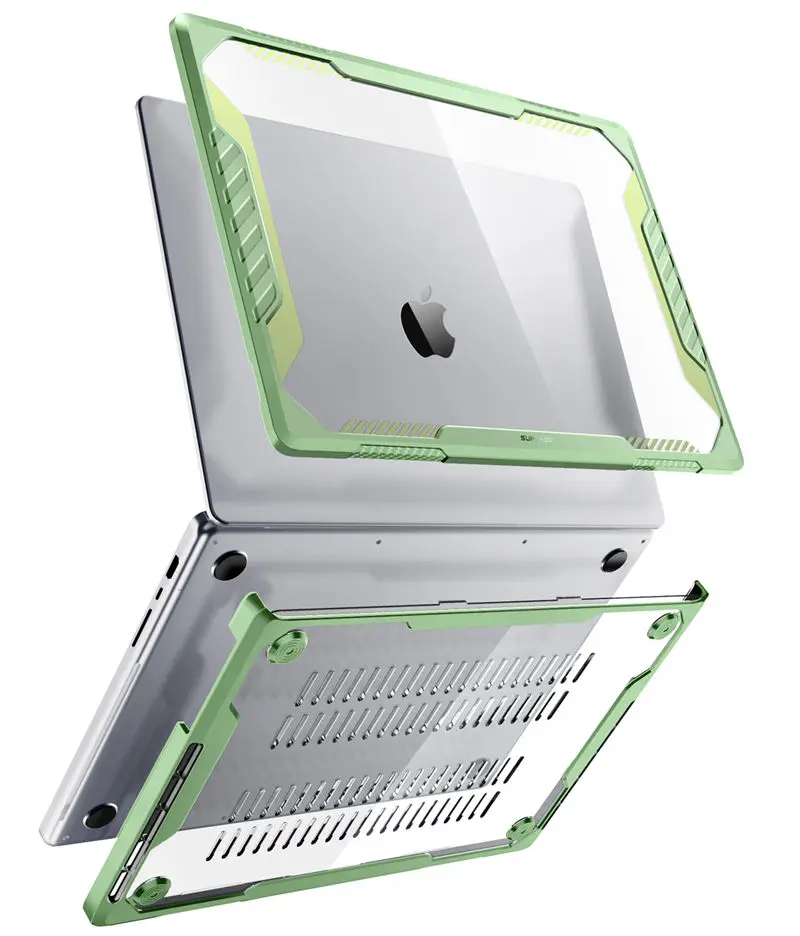 para macbook pro caso max supcase fino emborrachado tpu amortecedor caso capa para macbook pro