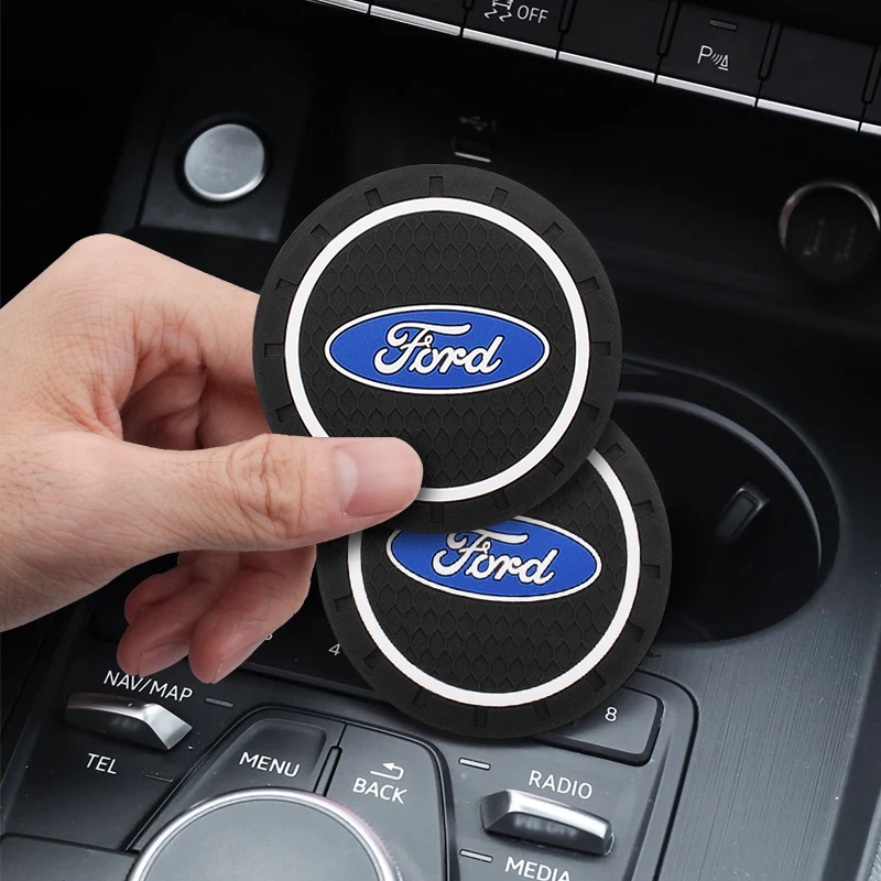 Non-Slip Car Water Cup Coasters - Premium Interior Accessory