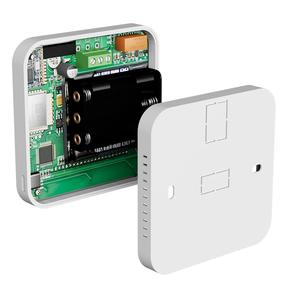 Smart WiFi Gas Boiler Thermostat Daily Programmable Heating/Cooling Battery Powe