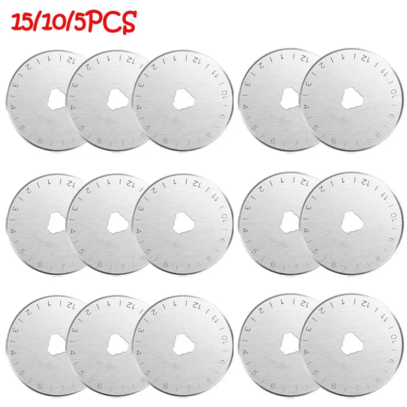 SKS-5 60MM Rotary Cutter Blades 5PCS Premium Spare Replacement