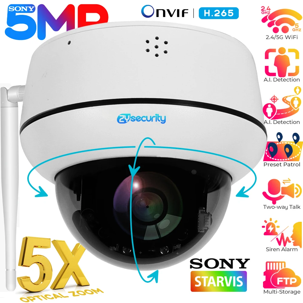 Mrowly 2K Telecamera WiFi Esterno Senza Fili Solare, Installazione Flessibile Videocamera Sorveglianza Esterno con Batteria, 3MP Visione Notturna a Colori, 360° PTZ, Rilevamento PIR, 2.4GHz, IP65
