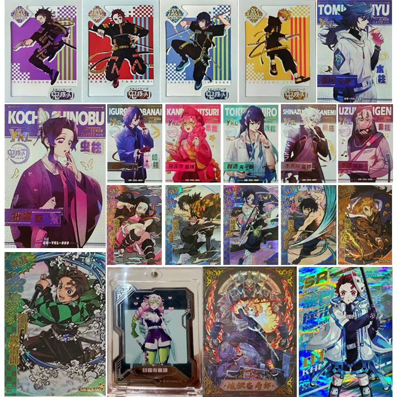 Anime Demon Slayer Kamado Nezuko Rengoku Kyoujurou Kochou Shinobu Kanroji Mitsuri Christmas Birthday Gifts Game Children's Toys