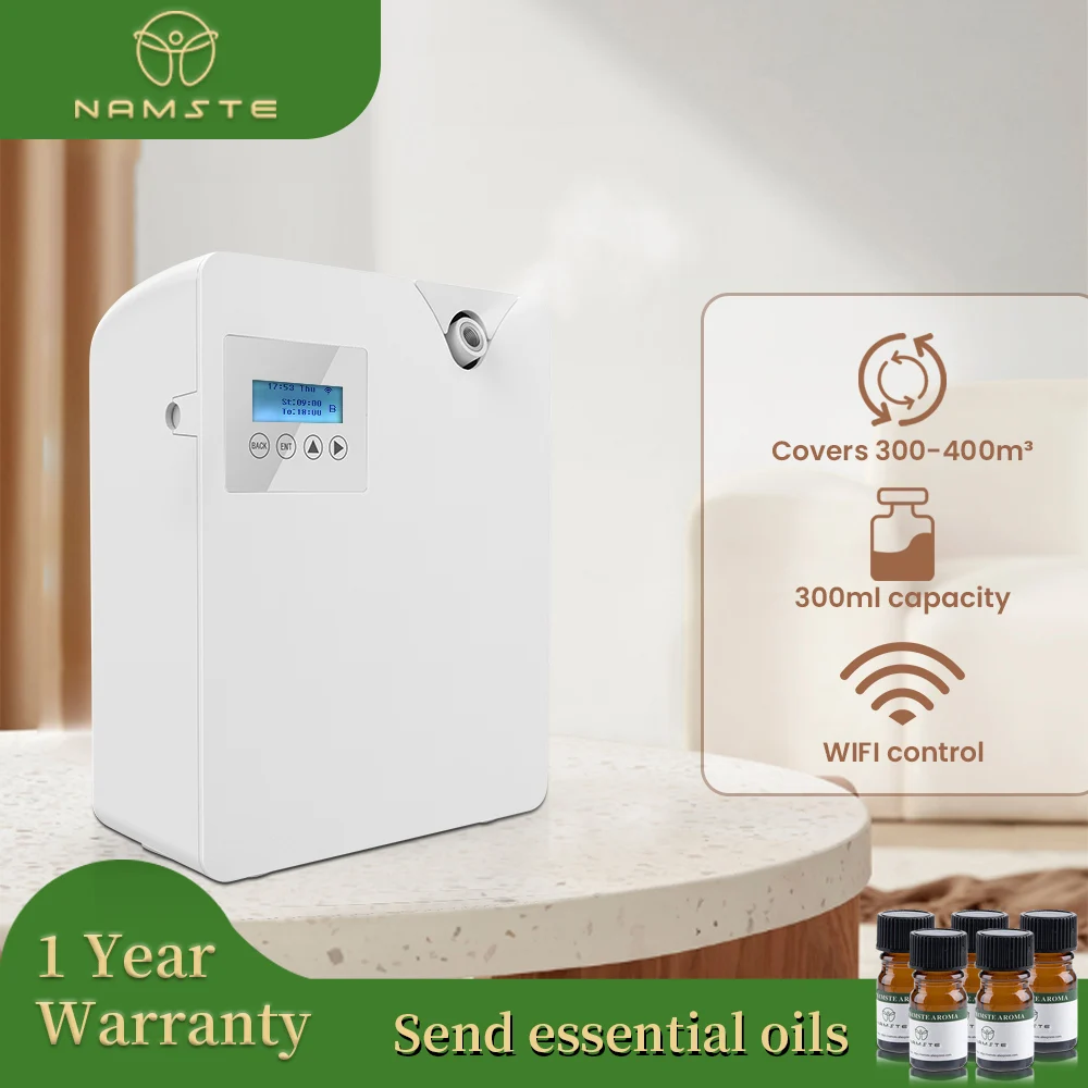 

Essential Oils Diffuser 300ML Capacity Bluetooth And WIFI Control Hotel Aromatic Oil Nebulizer Saudi Arabia Smart Home Devices