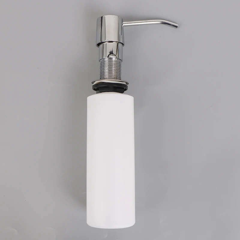 

Kitchen Sink Liquid Soap Dispenser Pumps Stainless Steel Head Sink Hand Lotion Soap Dispensers With Tube Hose Bottle Accessories