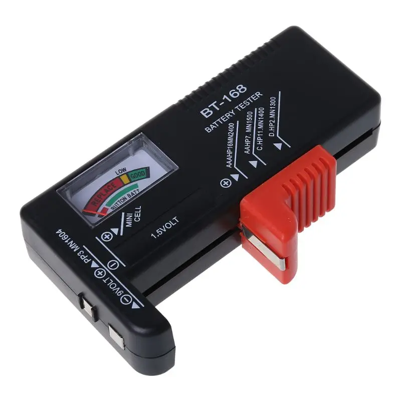 Universal Battery Tester AA AAA 9V Button Cell Checker