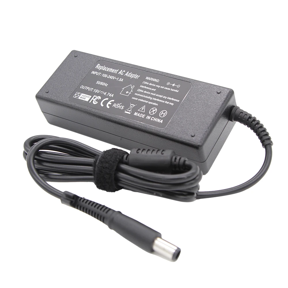 Carregador Adaptador do Portátil para hp Probook 4440s 4535s 4530s 4540s 6470b 6475b 6570b Pavilion Dv3 Dv4 Dv5 Dv6 19v 4.74a 90w 7.4*5.0 mm - Imagem 6