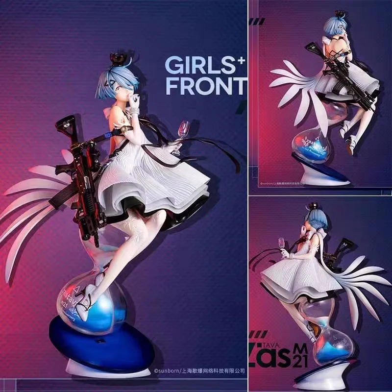 

100% Original: Kotobukiya Game Life NO GAME NO LIFE White Figure PVC Model Doll Toys birthday gifts Colletible Model Toy