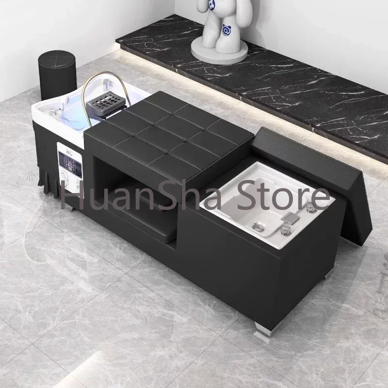 Women Hairdressing Shampoo Bed Head Spa Treatment Beauty Salon Chair Barber Stifling Behandelstoel Barbershop Furniture LJ50SC