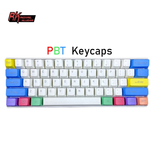  RK ROYAL KLUDGE RK61 Wired 60% Mechanical Gaming Keyboard RGB  Backlit Ultra-Compact Hot-Swappable Red Switch White : Video Games