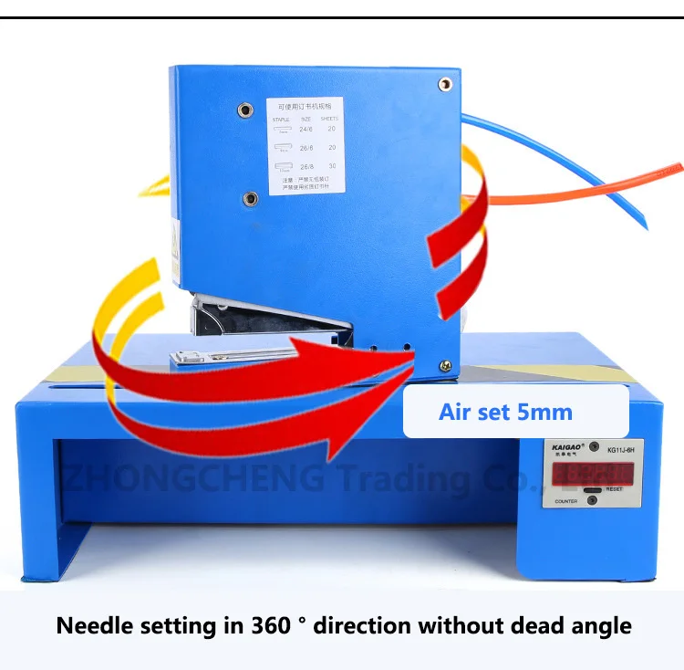 double head intelligent pneumatic stapler electric intelligent stapler is conven