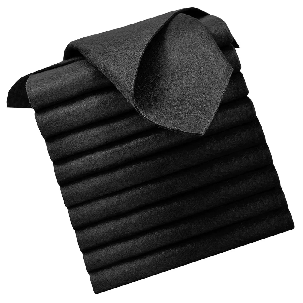 

10 Pcs Rag Wipe Duster Cloths Kitchen Supplies Towel Household Dish Non-woven Fabric Towels Tableware
