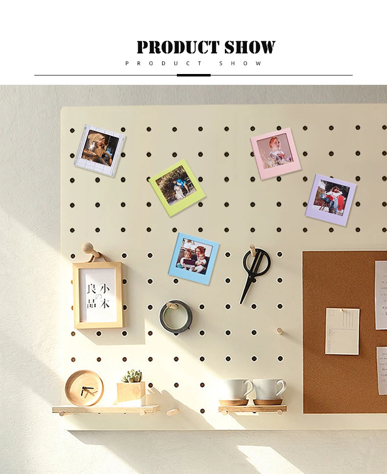 1/5Pcs 4 Inch Color Square Frames For Fujifilm Instax SQUARE SQ1 SQ6 SQ20 SQ40 Square Printer Film Papers Magnetic Photo Frames