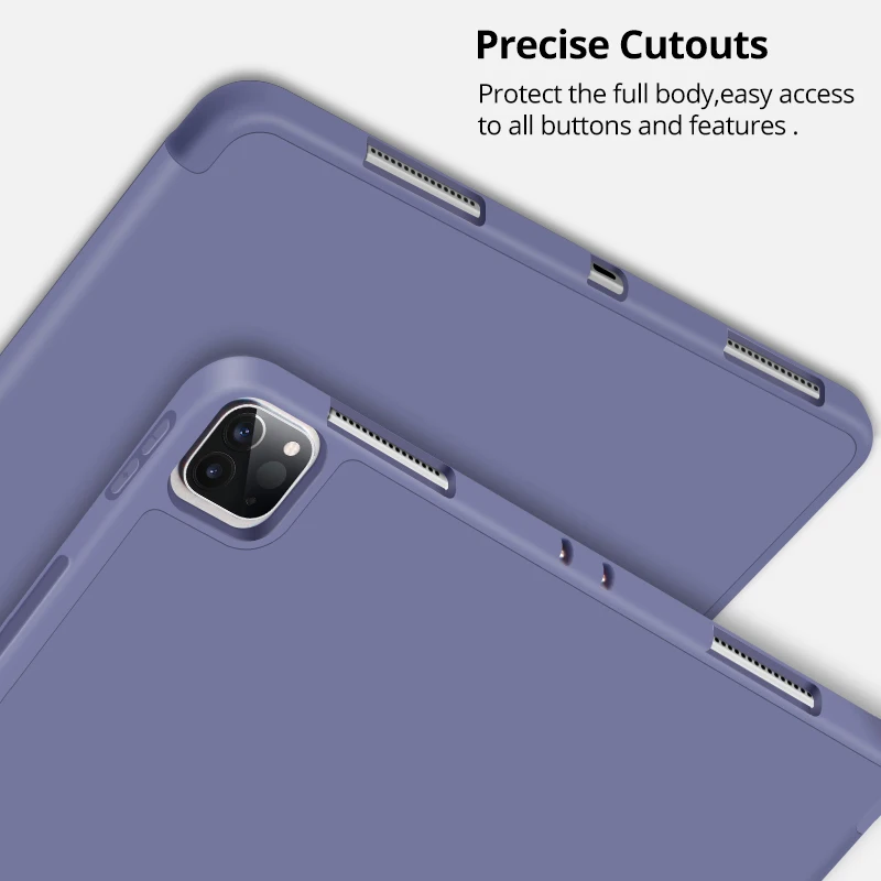 Smart Slim Dobrado Flip Stand Case para Ipad Soft Tpu Tampa Traseira Capas Magnéticas para Ipad Pro 11 Air 10.9 10 2023 2023 2023 - Imagem 6