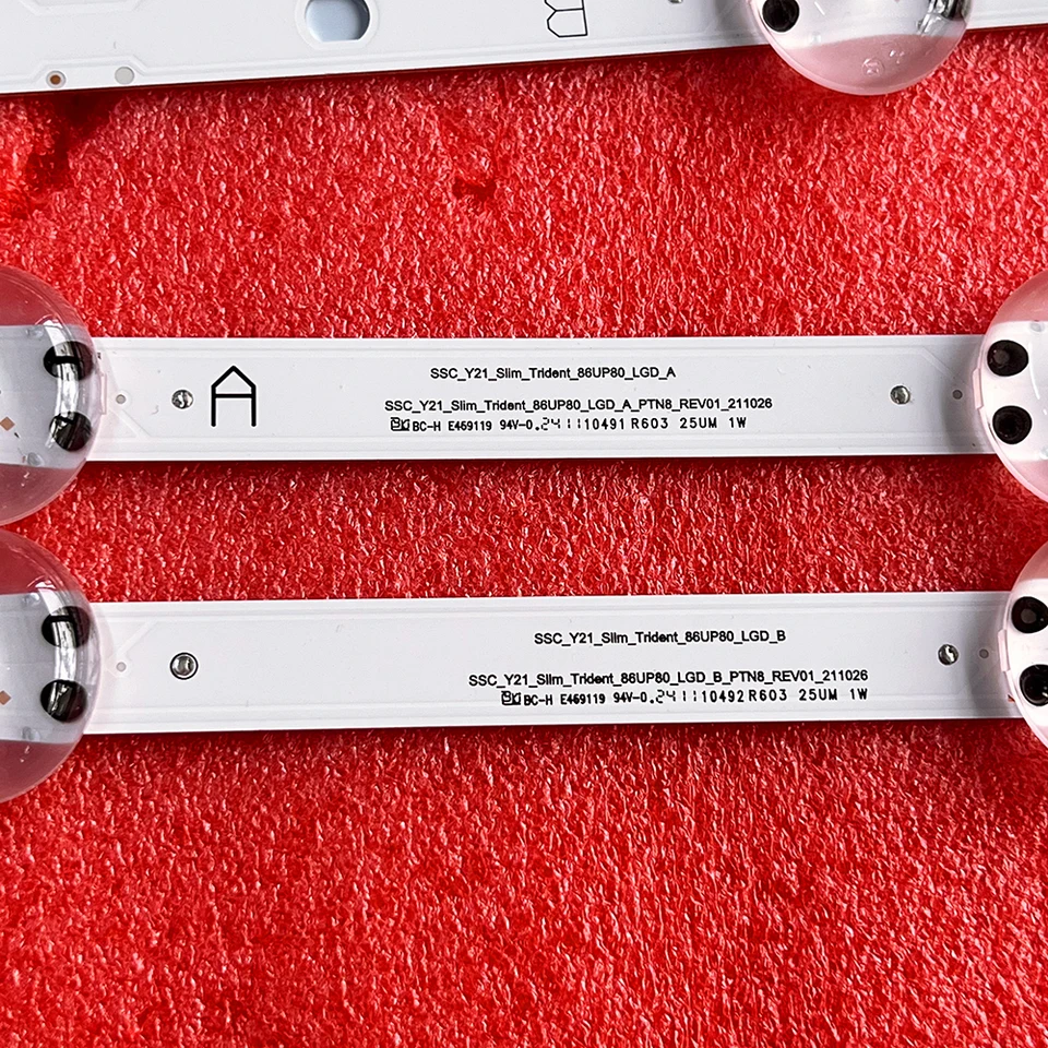 LED Backlight Strips for 86UP80 86UP8770PUA 86UQ8000AUB