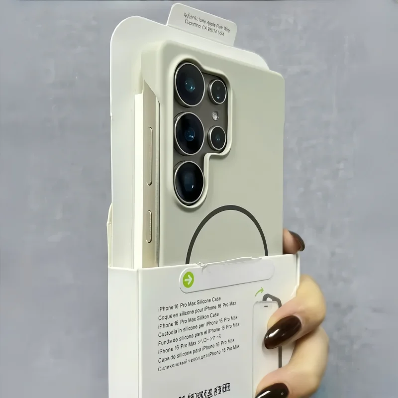 Magnetic Ultra Thin Shockproof Phone Case with Matte Finish