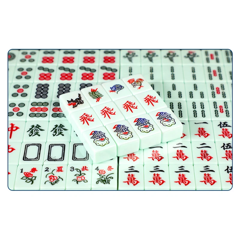 mahjong set Azulejos de mahjong japonês 40 mm mão doméstica para jogar  ladrilhos de mahjong conjunto completo de ladrilhos de mahjong mahjong para