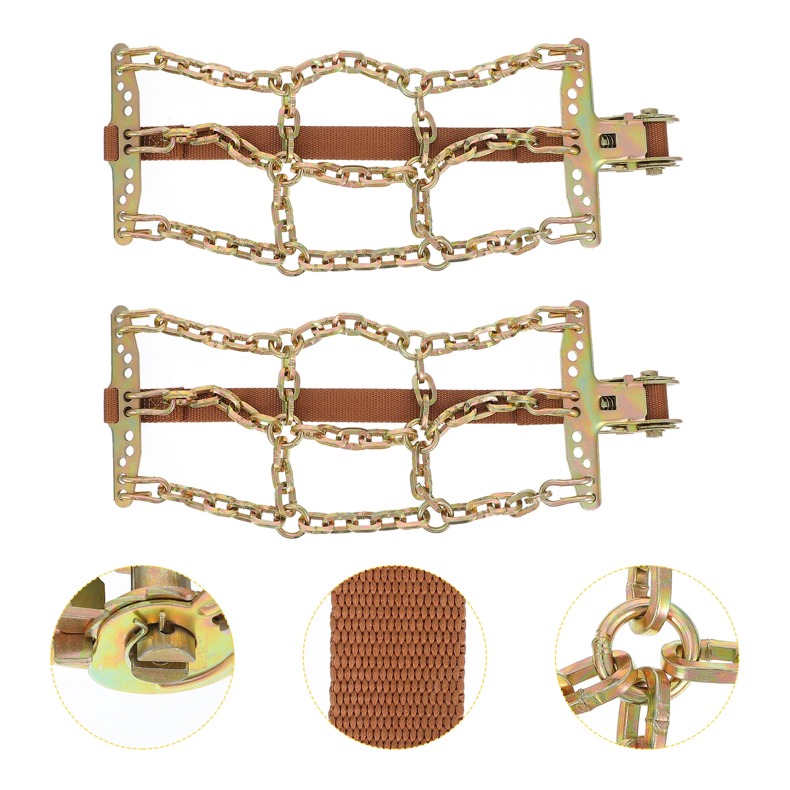 

Car Tire Chain Steel Anti-Skid Tire Chain Anti-Skid Mud Ice Snow Tire Chain