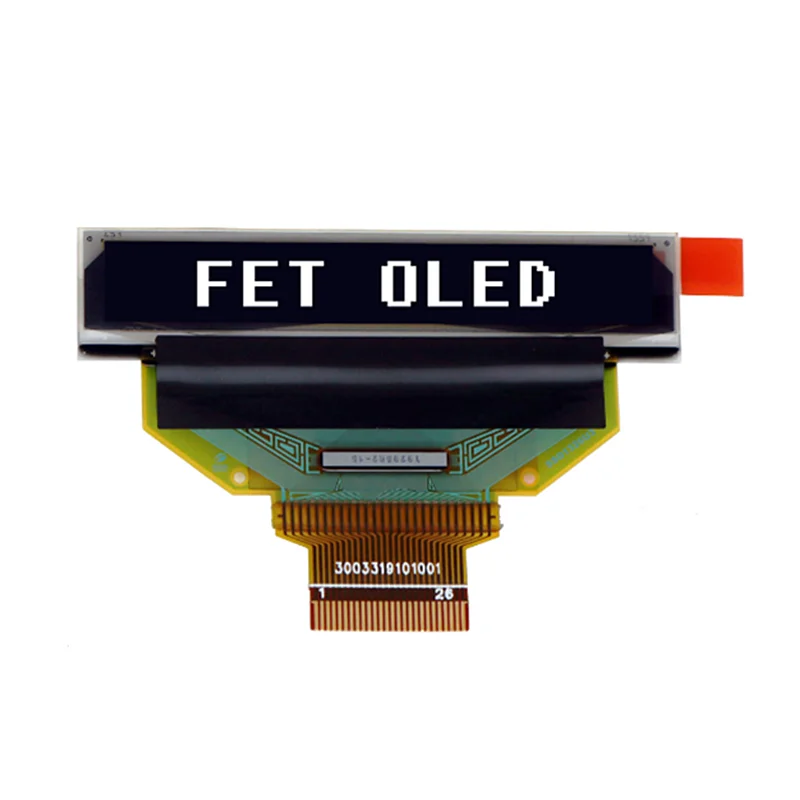 

1,83 дюймовый 256 × 32 Разъем 26PIN, белое устройство OLED-дисплея SSD1326