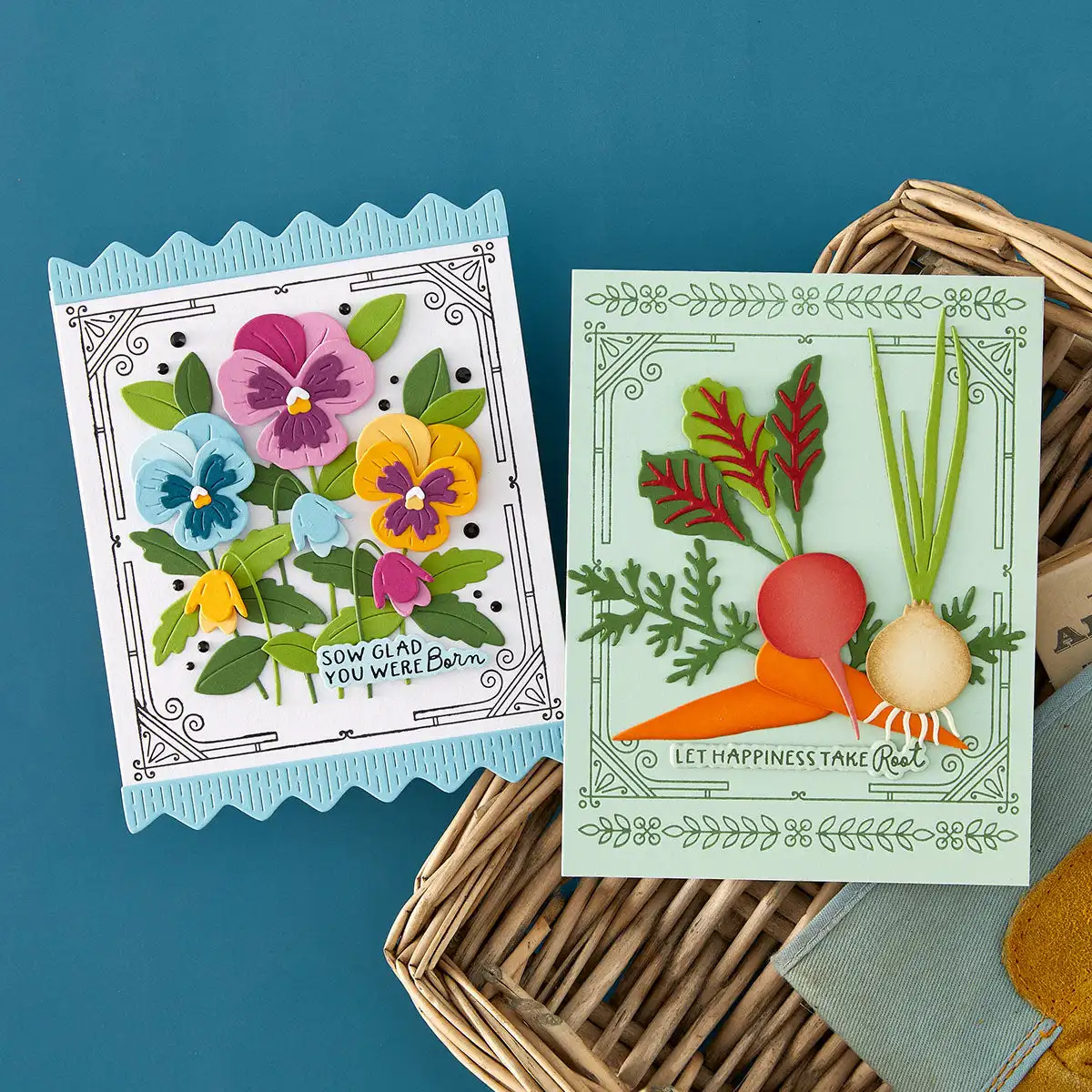 2026년 4월 마켓 토트 팬지 씨드 메탈 커팅 다이즈 클리어 스탬프 마켓 베리 스텐실 핫 포일 DIY 카드 만들기 스크랩북용