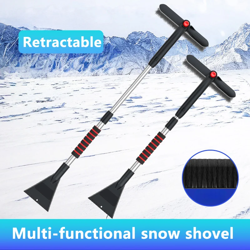 

Multi-Functional Snow Shovel Retractable No paint damage Easy snow removal