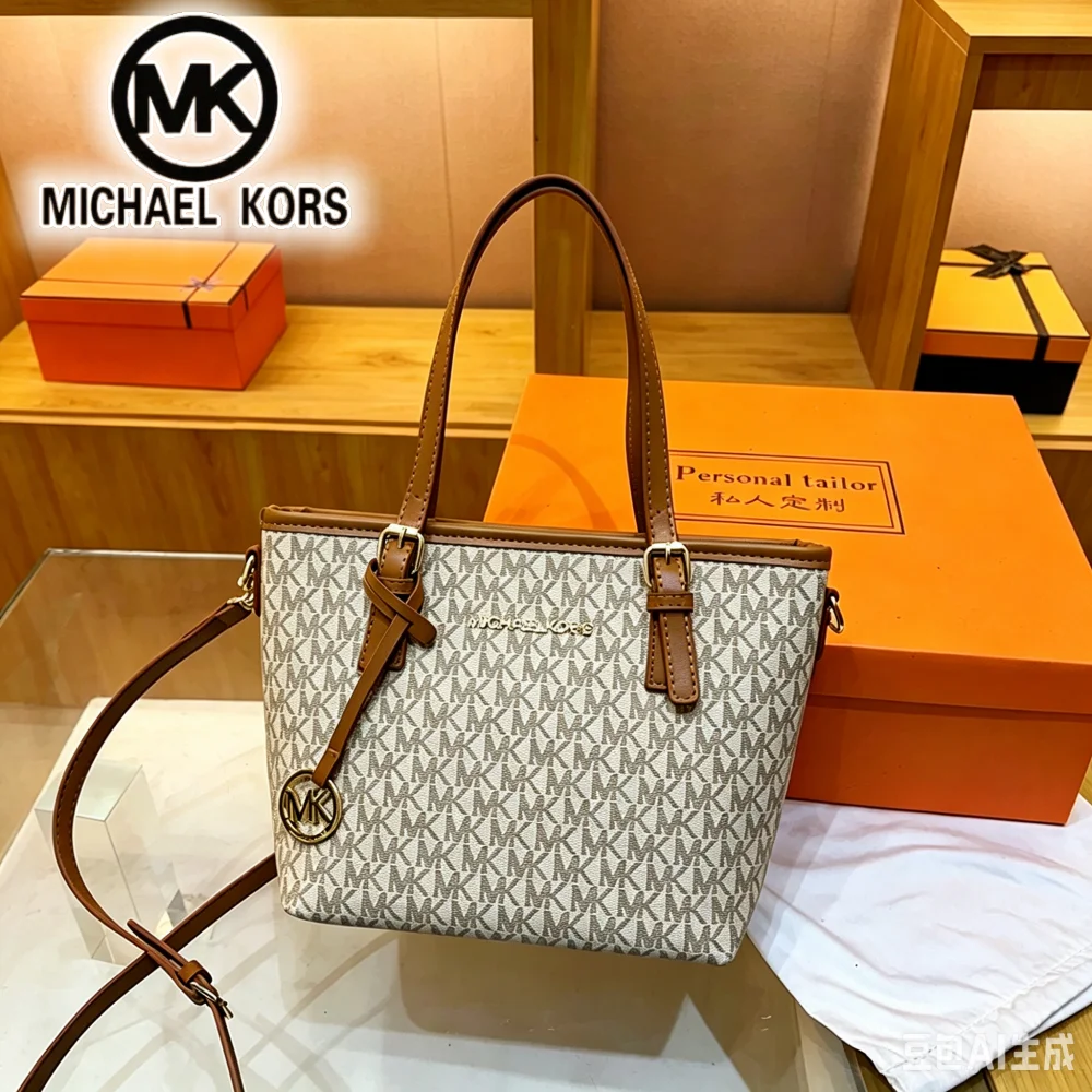 ตัวเลือกสินค้า กระเป๋าโท้ท Michael Kors แฟชั่นหรู ความจุเยอะ น้ำหนักเบา สายสะพาย