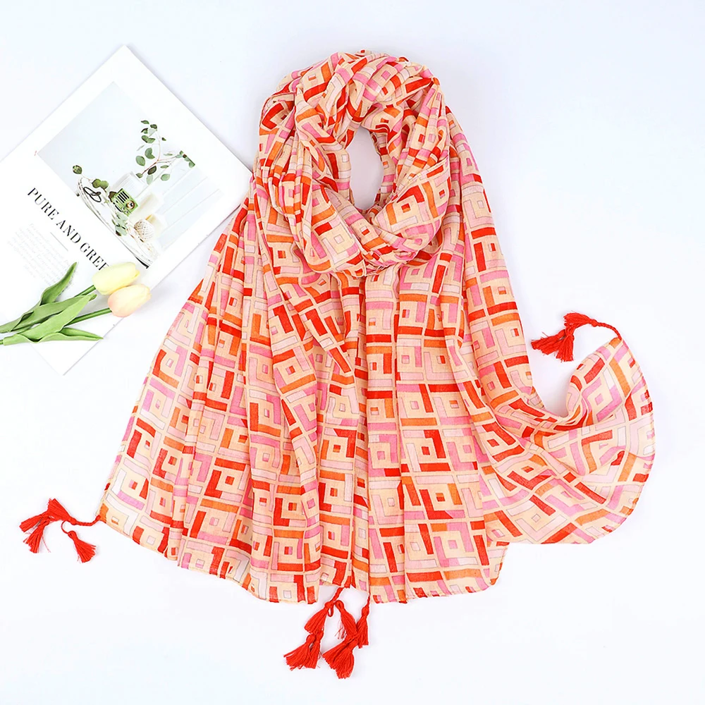 Рисунок 2 - 2023 роскошный женский шарф с чернильным