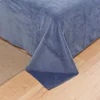 Winter Warm Thick Plush Velvet Flat Sheet Solid Color Large Size Soft  Flannel Bed Sheet 350x245cm Not Including Pillowcase 6