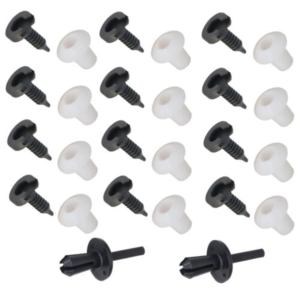 

For For Defender Car Trims Clips Fastener Set Suitable for Automotive Trim Fender and More 26Pcs Total