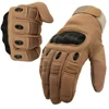 Super Fiber Men's Tactical Gloves Protection Shell Men Women Riding Hard Knuckle Full Finger Touch Screen Motorcycle Gloves 4