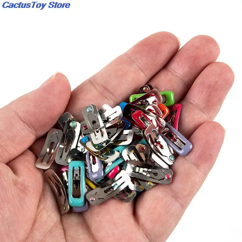 Doll Accessories 10Pcs/set Blyth Doll Accessories 1/6 1/12 OB11 Doll Clips Mini 2cm Hairpins doll accesories miniature mini doll accessories