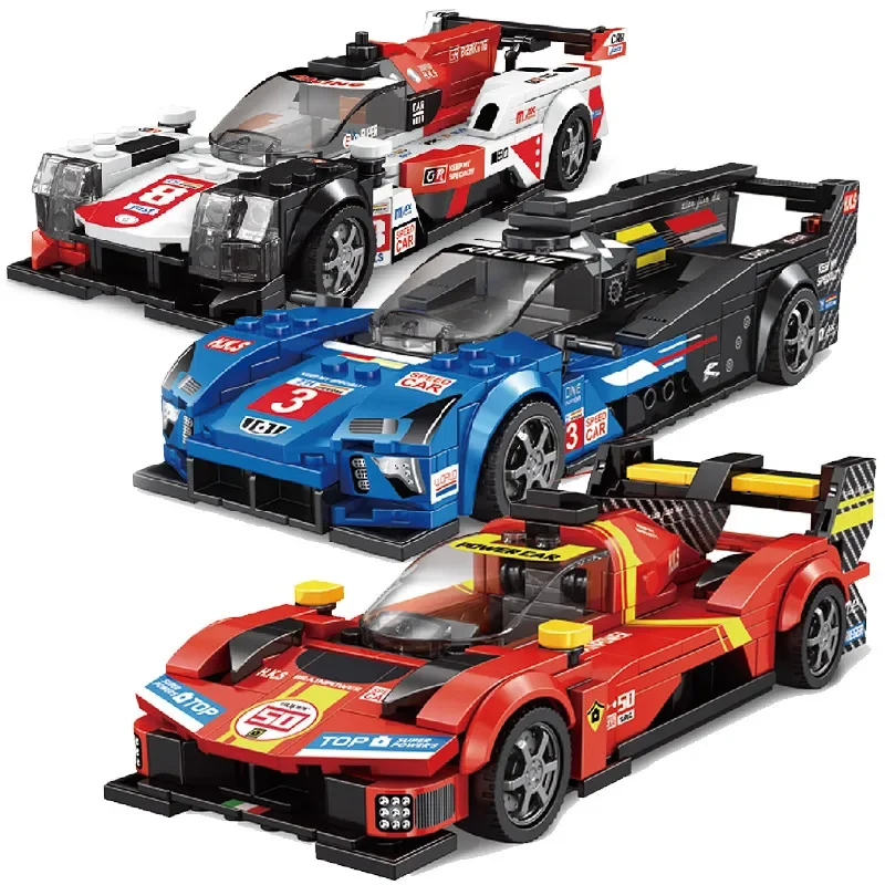Speed Champions Hypercar Building Blocks – Famous Sport Vehicle Toy Gifts