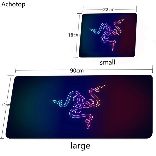 Razer mouse pad Gamer for notebook games Mouse pad XXL keyboard pad Large size Anime pattern Mousepad mouse mat Gaming Desk Mat 24