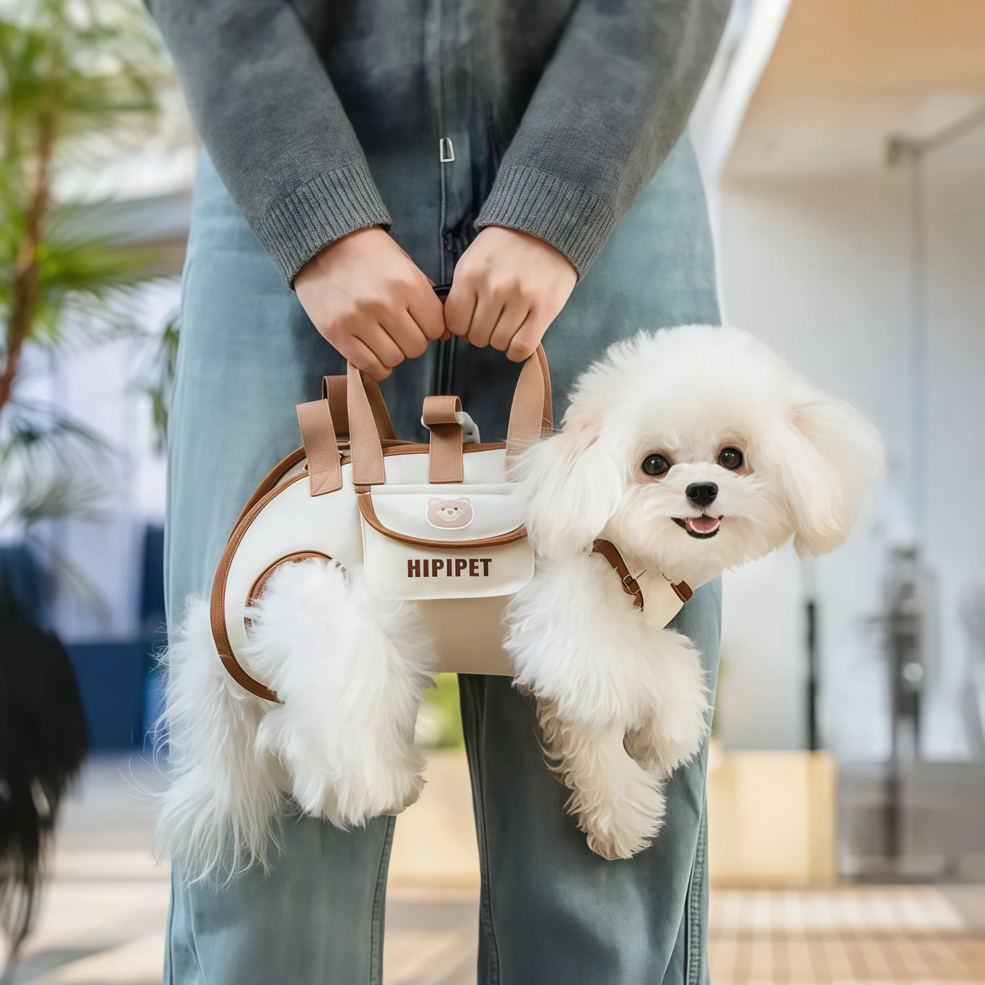 Dog Lift Harness Backpack Sling Carrier Handle Leash Pet Carrying Box Outdoor Walking Cats Carrying Supplies For Small Dogs
